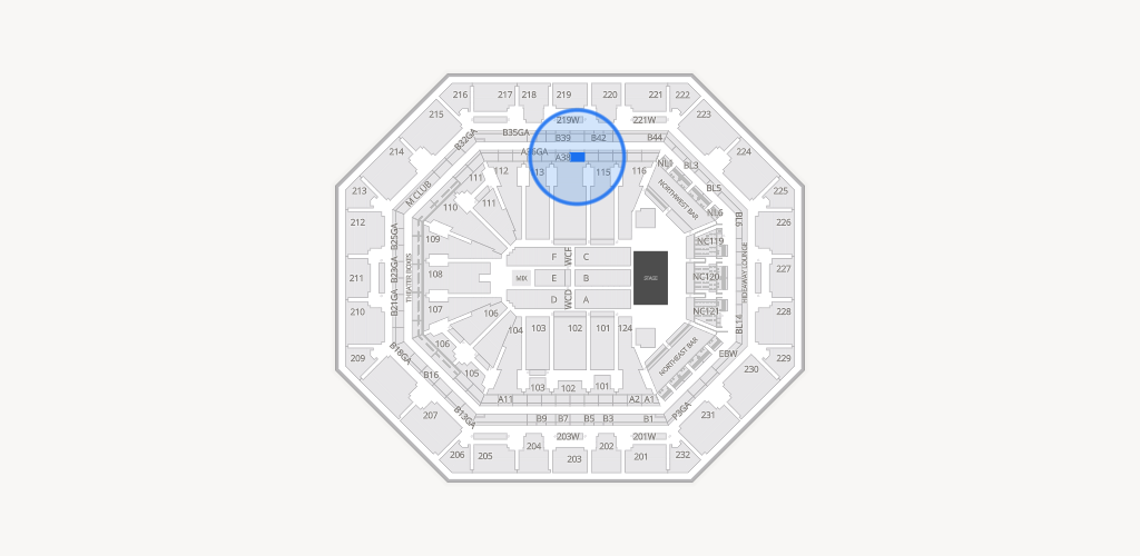 Mortgage Matchup Center Seating Chart