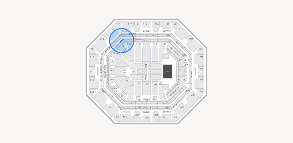 Mortgage Matchup Center Seating Chart