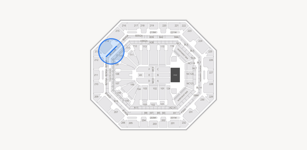 Mortgage Matchup Center Seating Chart