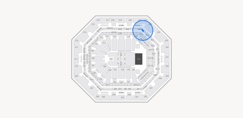 Mortgage Matchup Center Seating Chart