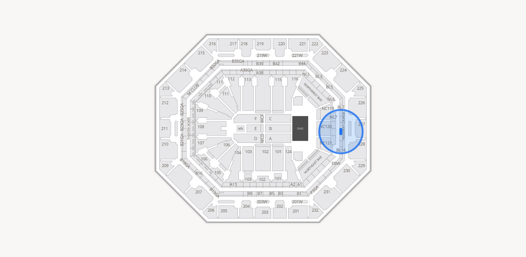 Mortgage Matchup Center Seating Chart