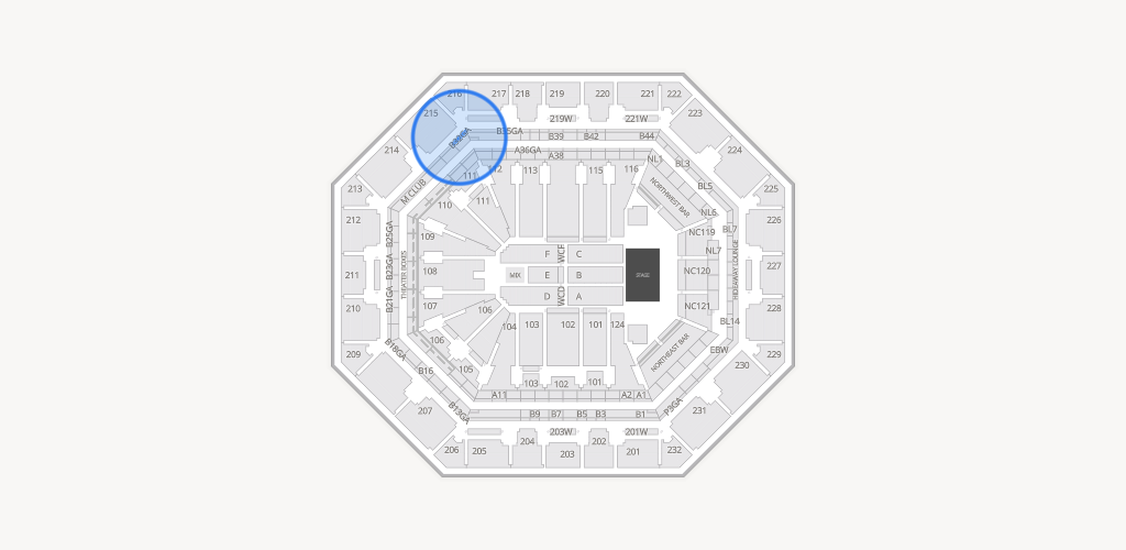 Mortgage Matchup Center Seating Chart