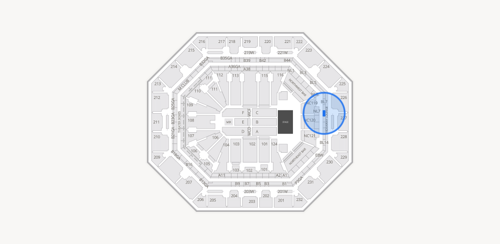Mortgage Matchup Center Seating Chart