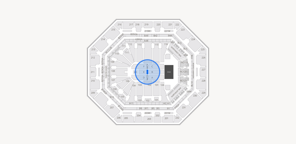 Mortgage Matchup Center Seating Chart