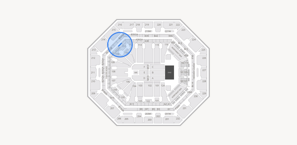 Mortgage Matchup Center Seating Chart