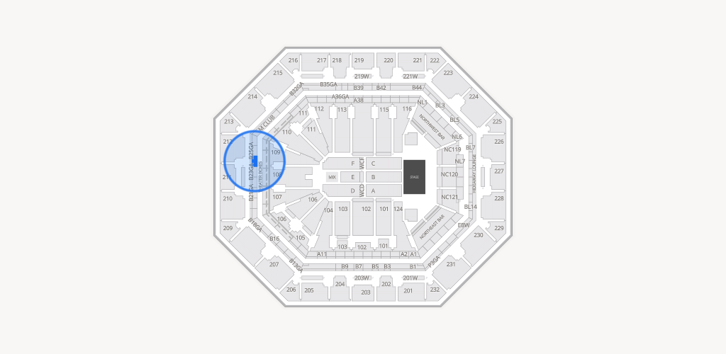 Mortgage Matchup Center Seating Chart