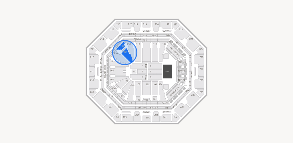 Mortgage Matchup Center Seating Chart