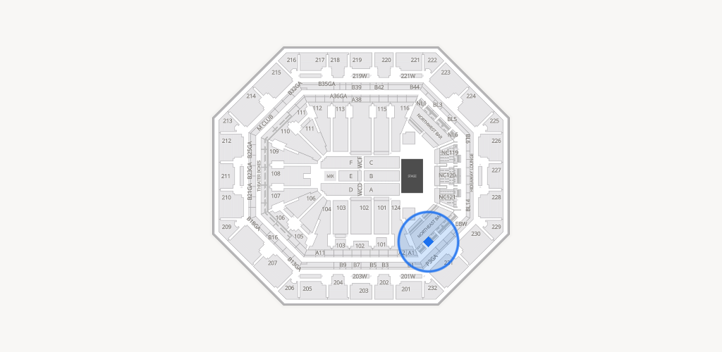 Mortgage Matchup Center Seating Chart