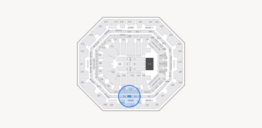 Mortgage Matchup Center Seating Chart