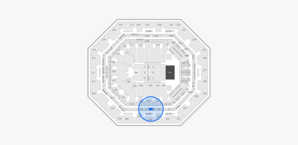 Mortgage Matchup Center Seating Chart