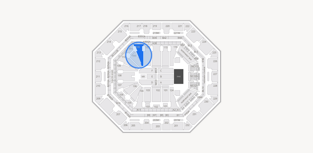 Mortgage Matchup Center Seating Chart