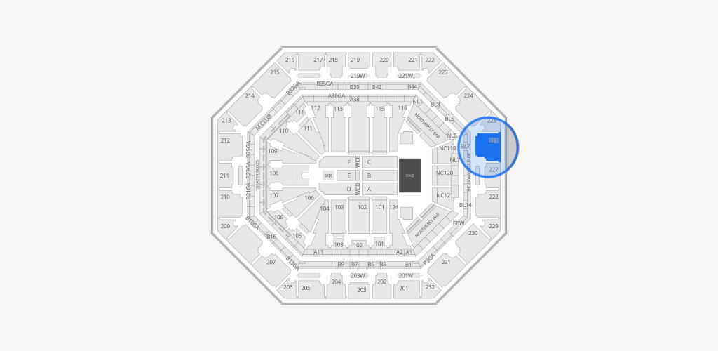Mortgage Matchup Center Seating Chart