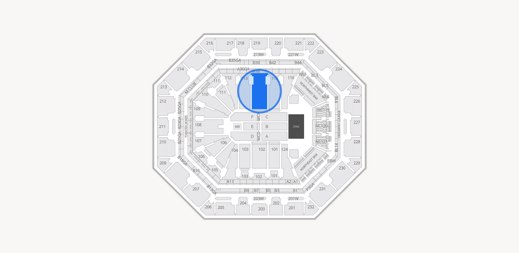 Mortgage Matchup Center Seating Chart