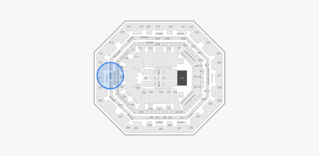 Mortgage Matchup Center Seating Chart