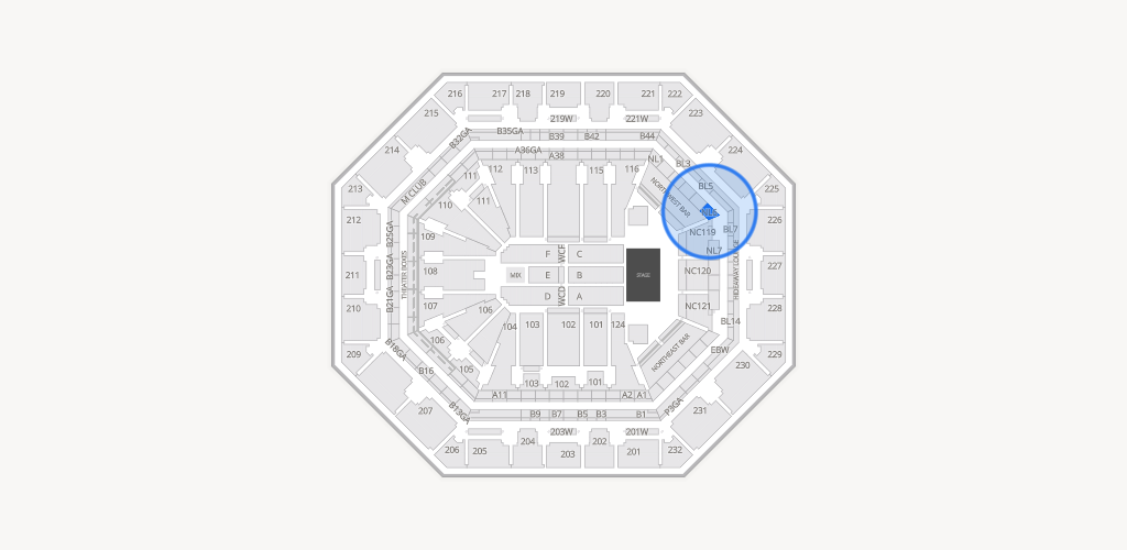 Mortgage Matchup Center Seating Chart