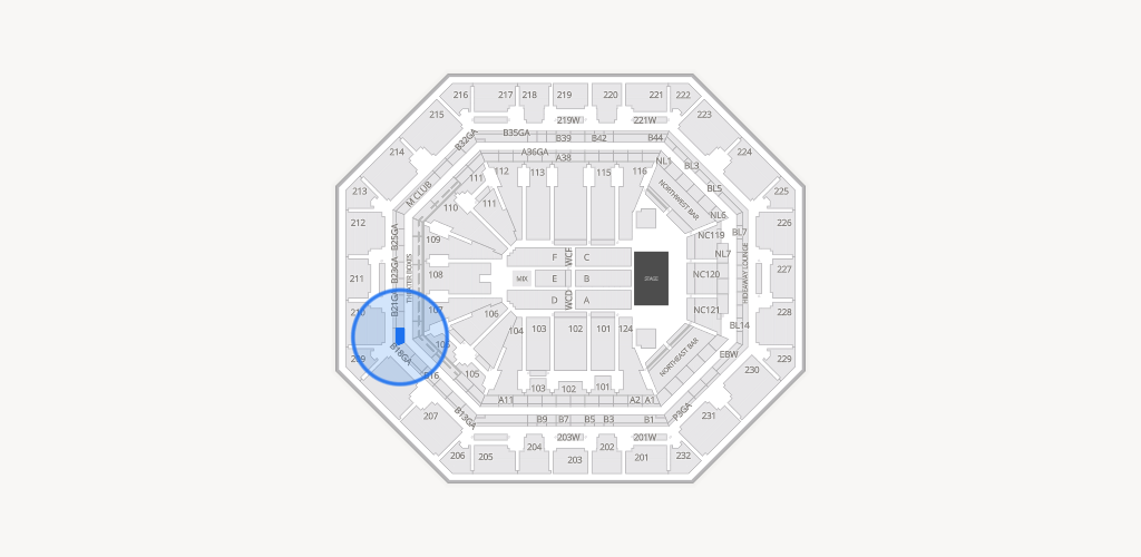 Mortgage Matchup Center Seating Chart