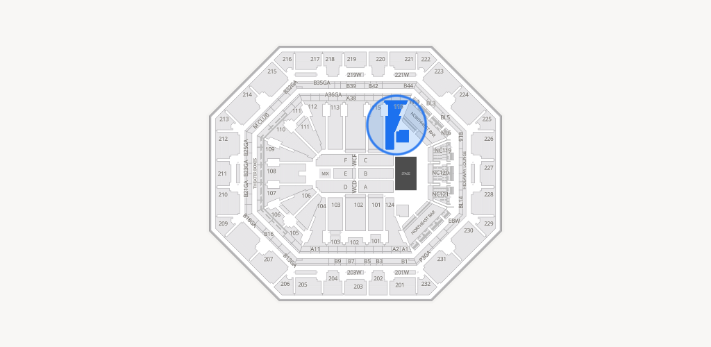 Mortgage Matchup Center Seating Chart