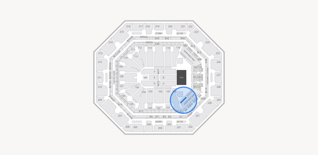 Mortgage Matchup Center Seating Chart