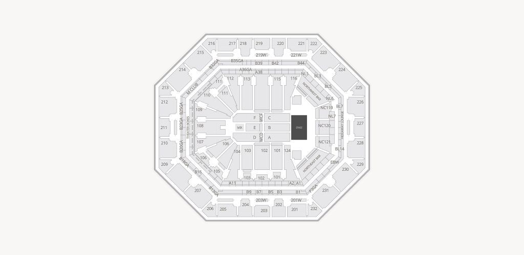 Mortgage Matchup Center Seating Chart