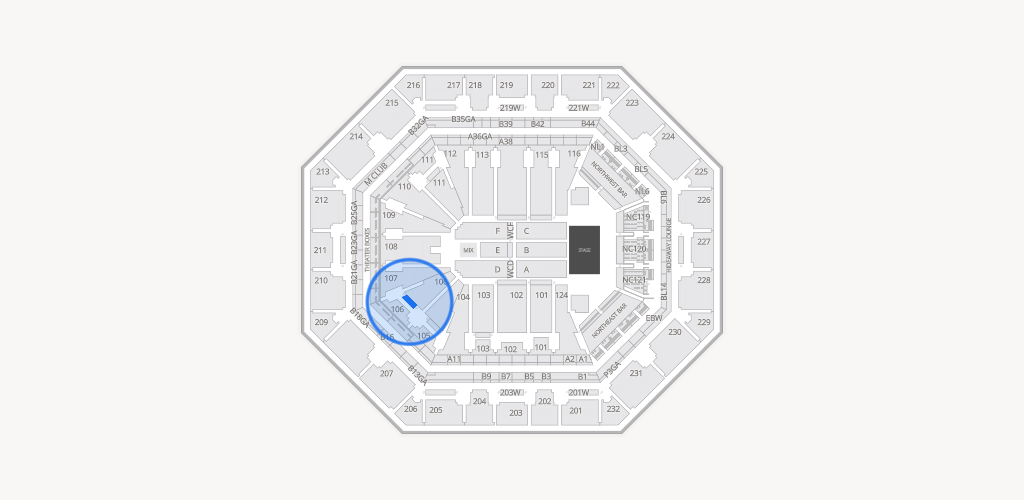Mortgage Matchup Center Seating Chart