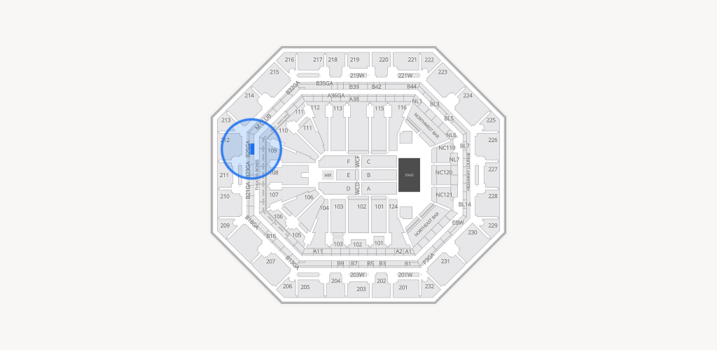 Mortgage Matchup Center Seating Chart