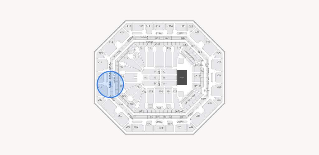 Mortgage Matchup Center Seating Chart