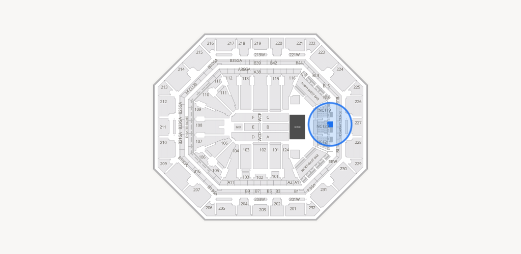 Mortgage Matchup Center Seating Chart
