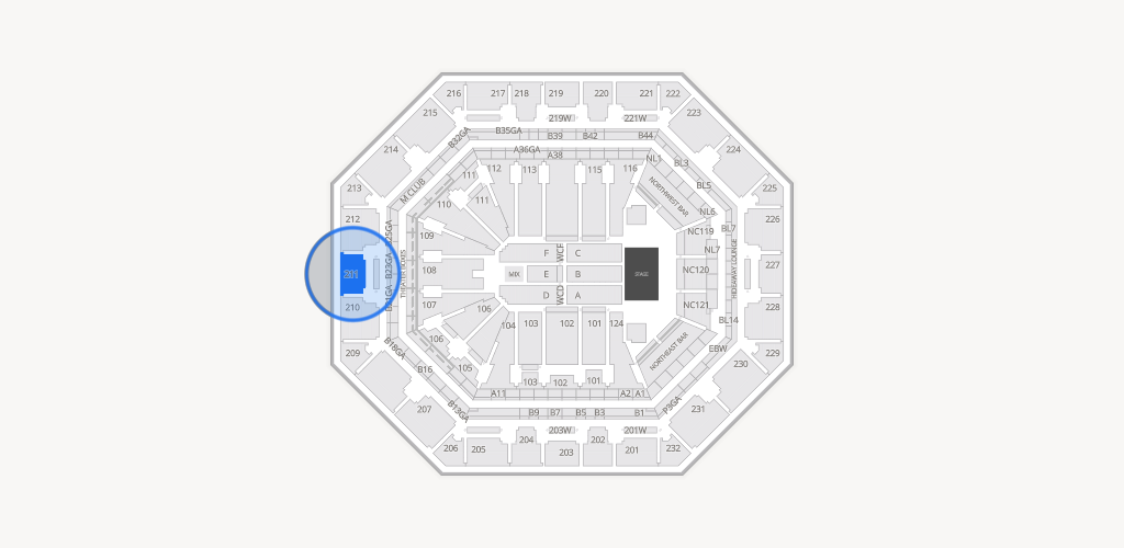 Mortgage Matchup Center Seating Chart