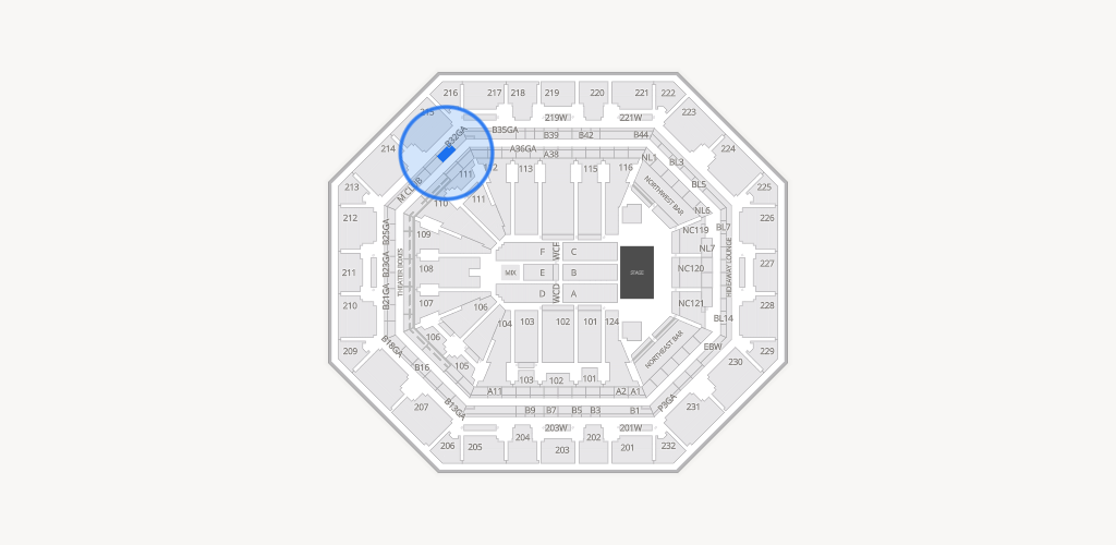 Mortgage Matchup Center Seating Chart