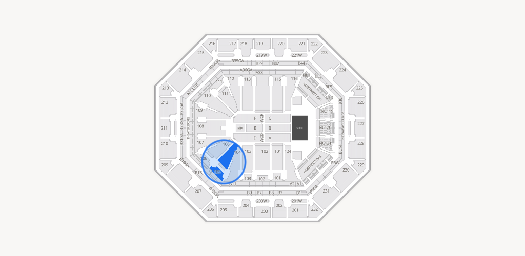 Mortgage Matchup Center Seating Chart