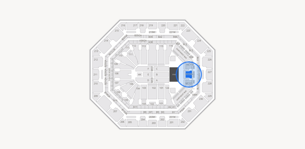 Mortgage Matchup Center Seating Chart