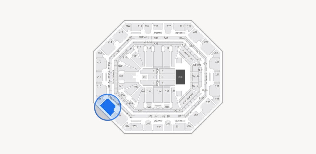 Mortgage Matchup Center Seating Chart