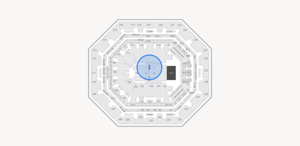 Mortgage Matchup Center Seating Chart