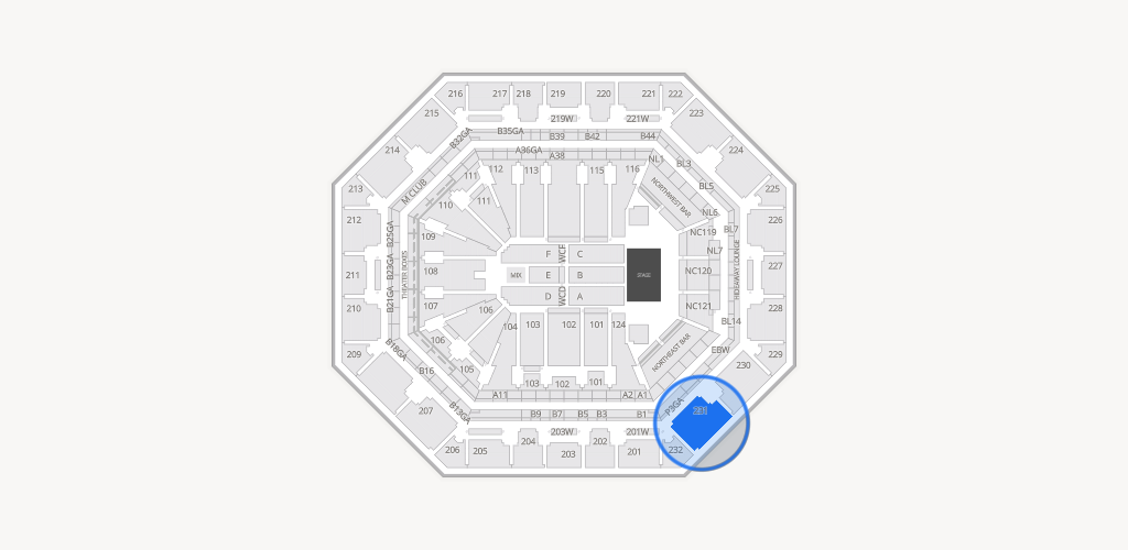 Mortgage Matchup Center Seating Chart