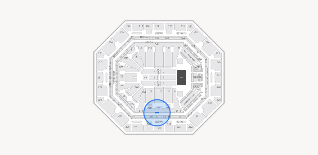 Mortgage Matchup Center Seating Chart
