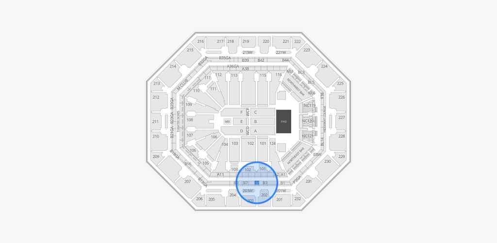 Mortgage Matchup Center Seating Chart