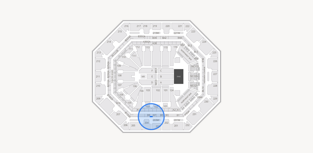 Mortgage Matchup Center Seating Chart