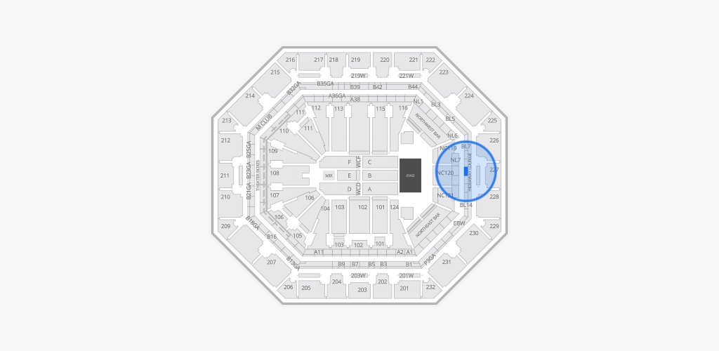 Mortgage Matchup Center Seating Chart