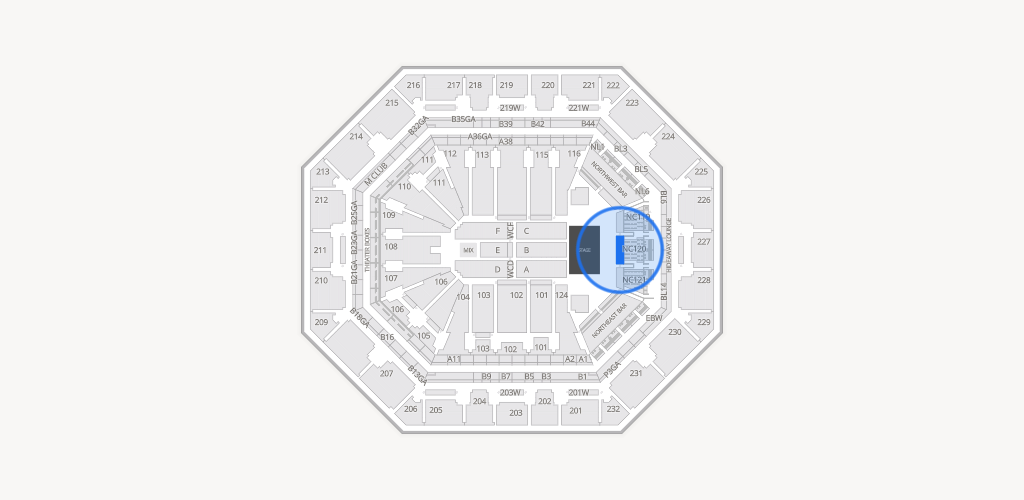 Mortgage Matchup Center Seating Chart