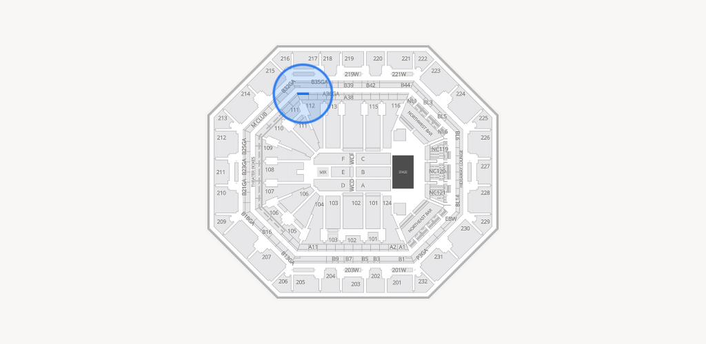 Mortgage Matchup Center Seating Chart