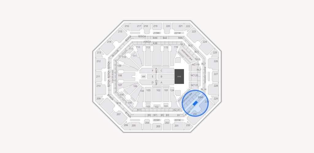 Mortgage Matchup Center Seating Chart