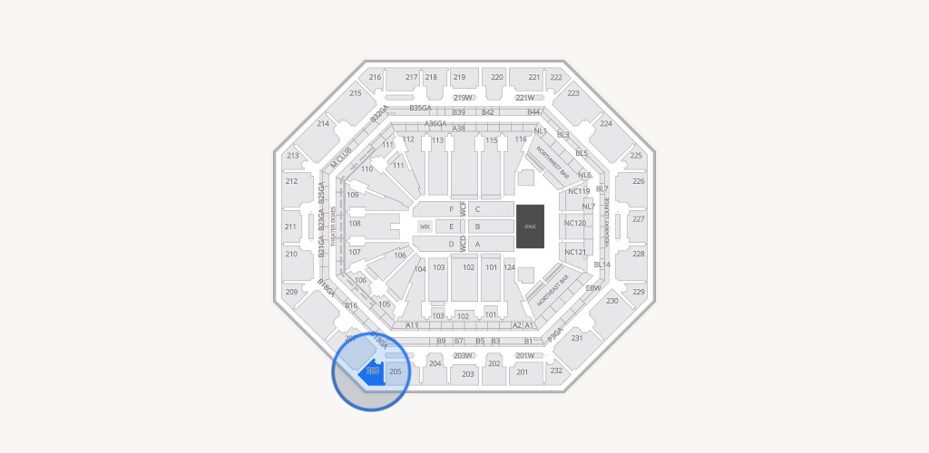 Mortgage Matchup Center Seating Chart