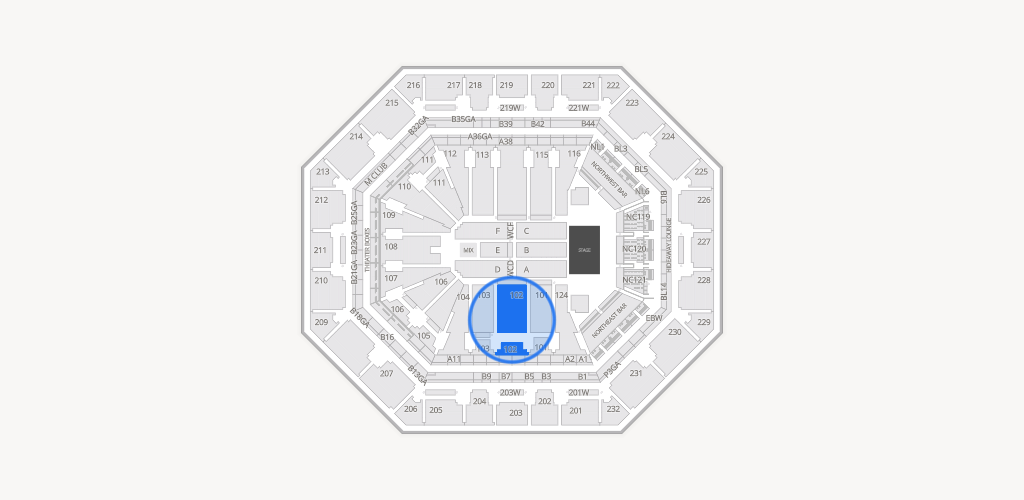 Mortgage Matchup Center Seating Chart