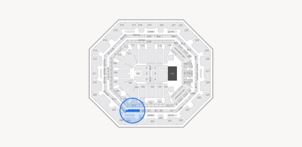 Mortgage Matchup Center Seating Chart