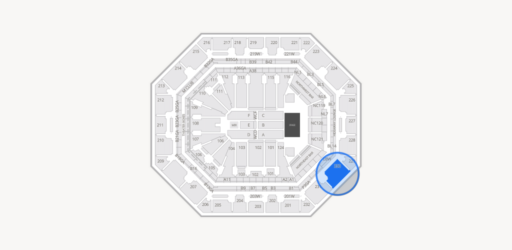 Mortgage Matchup Center Seating Chart