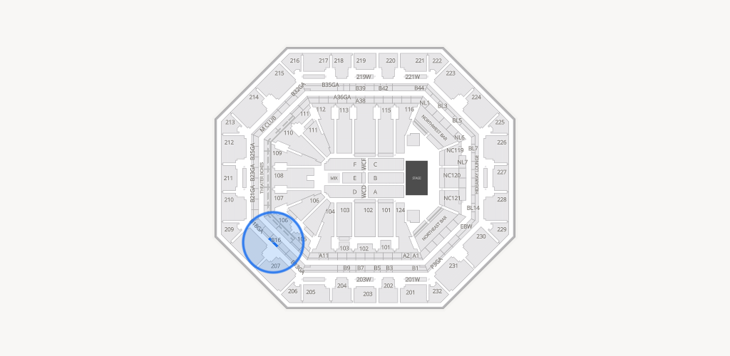 Mortgage Matchup Center Seating Chart