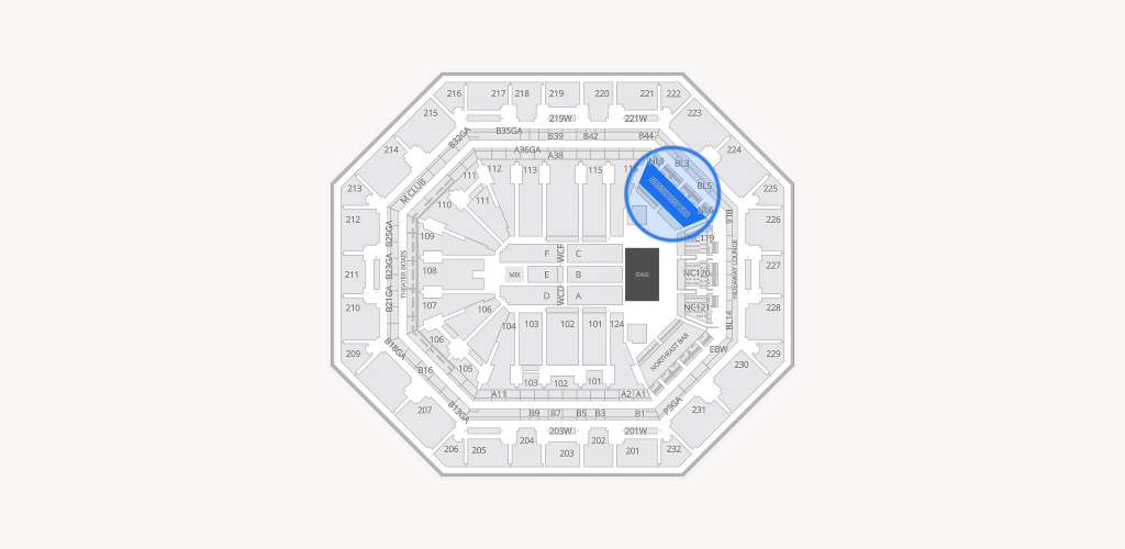 Mortgage Matchup Center Seating Chart