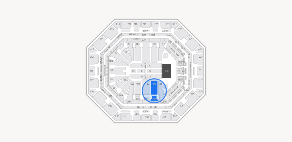 Mortgage Matchup Center Seating Chart