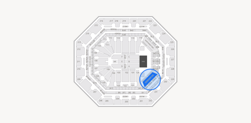 Mortgage Matchup Center Seating Chart