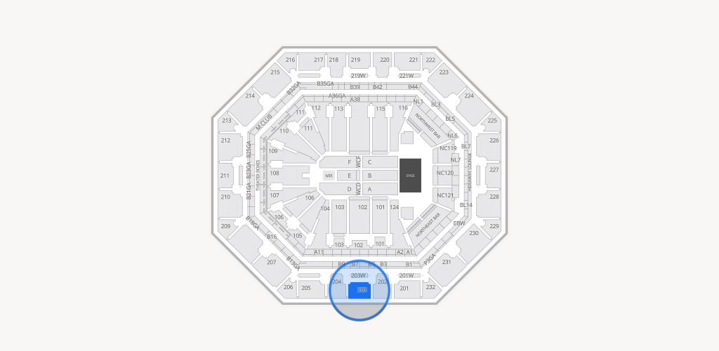 Mortgage Matchup Center Seating Chart